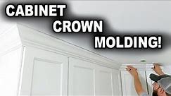 Installing Kitchen Cabinet Crown Molding
