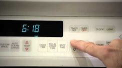 How to Set Time on Oven Clock