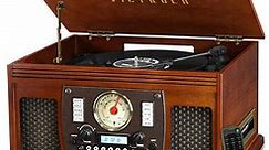 Innovative Technology Victrola Wood 8-in-1 Nostalgic Bluetooth Record Player - Macy's