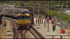 7NEWS Perth - TRAIN STUCK The Indian Pacific train is...