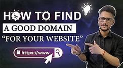 How to find the perfect Domain Name| Lean Domain Search | BustAName Domain Search