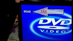 failed repair tv dvd