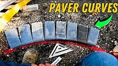 EASIEST Way To Make Curved Cuts On Pavers!