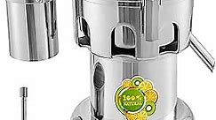 VBENLEM Commercial Juice Extractor Heavy Duty Juicer Aluminum Casting and Stainless Steel Constructed Centrifugal Juice Extractor Juicing both Fruit and Vegetable