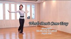 Words Don't Come Easy Line Dance (Kim Eun Jung Cona)