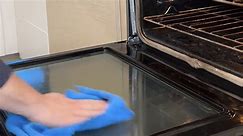 My dirty oven cleaning method removes baked-on grease and soaks up all the grime