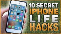 10 USEFUL HIDDEN iPhone TIPS/TRICKS - LIFE HACKS