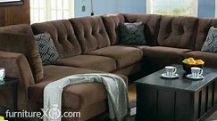 Peyton - Espresso Sectional Living Room Set by Signature Design by Ashley Furniture