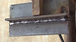 Overhead Stick Welding with 7018 1/8" and 5/32"