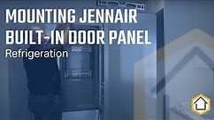Mounting JennAir Built-in Door Panel