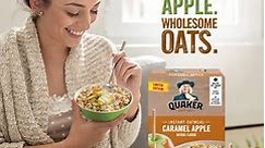 NEW Quaker® Caramel Apple Instant Oatmeal