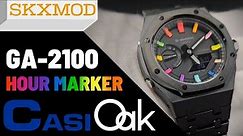 Installation Tutorial | "Casioak" Hour Marker for GA-2100 Modding Kits by SKXMOD