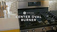 GE Appliances Range with Center Oval Burner