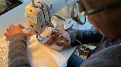 Designer uses linens destined for landfills to make new clothes