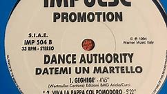 Dance Authority - Datemi Un Martello