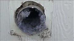 Dryer Duct & Vent Cleanout - Quick and Easy