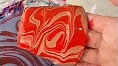 Want to try something different ? Water Marbling terracotta is so satisfying 😍. Once you've learnt the basics of marbling, you can apply this technique to almost anything. | Raynbow Crow Studios