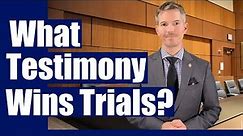 How to testify in Court. 3-step process to Testify to WIN in Trial.