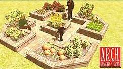 Patio Vegetable Garden Design Ideas (see description)