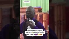 this jamaican pastor just dey give me joy. 😱😀