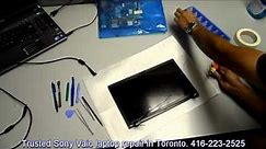 Sony Vaio vpc-z1190s lcd screen repair by PCNix Toronto 1/2