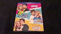 Grease: 3 Movie Collection | Blu-Ray & Yearbook UNBOXING | Walmart Exclusive | Grease 1, 2 & Live!