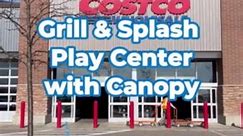 Step2 - Our new Grill & Splash Play Center with Canopy is...