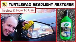 TurtleWax Headlight 2 in 1 Cleaner & Sealant Review: How To Restore Car Headlights