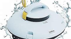 Lydsto Cordless Robotic Pool Vacuum - Automatic Pool Vacuum for Inground Above Ground Pools - Smart Water Sensor Tech - Dual-Drive Motors Lasts 60 Mins Perfect for Flat Swimming Pools up to 35 Feet
