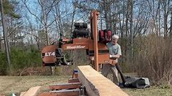 Making lumber for a customer. | Michael Whitt