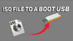 Burn ISO File to A Boot USB| Create boot USB |Mily Making