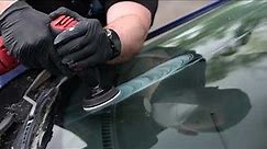 DIY Car Windscreen Polishing Kit: Removing Wiper Blade Damage with an Electric Drill
