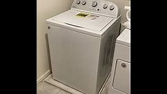 Whirlpool Washer WTW5000DW1 12/15/2021 - Quick Wash & Normal Cycles (Spray Rinse Curiosity)