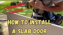 How to Install Slab Interior Doors: Tips and Tricks