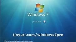 Windows 7 Pre-order - video Dailymotion