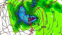 Hurricane Sandy--forecast weather maps from the GFS