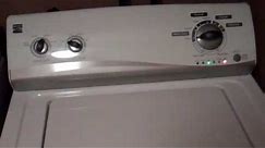 My new Kenmore washing machine makes the strangest sounds