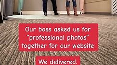 Ask, and you shall receive. Shout out to #jcpennyportraits for making our boss happy with our morning show photos!!! #morningshow #portraits #jcp #jcpenney #photography #professional #linkedin #awkwardmoments #awkwardphotoshoot