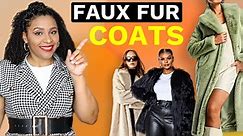 How to Style Faux Fur Coats for Winter