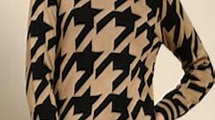 Buy All About You Women Beige & Black Geometric Printed Pullover -  - Apparel for Women
