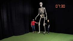 12 ft Giant-Sized Skeleton with LifeEyes