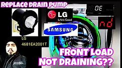 LG "OE" ERROR FIXED/ DRAIN PUMP REPLACEMENT PART 4681ea2001t..NOT DRAINING