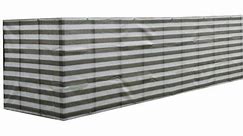 Fence Privacy Screen Windscreen, Balcony Deck Privacy Screen Fence with Bindings, Apartments Railing Fence Cover for Commercial and Residential - Walmart.ca