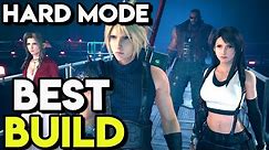 HARD MODE BEST Team Build Best Weapons & Best Materia | Final Fantasy 7 Remake