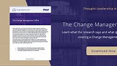 The Change Management Office | Prosci Thought Leadership Article
