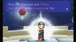 Super Mario Galaxy Gameplay - The Gate - Flying Mario