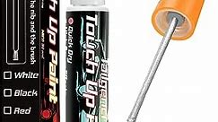Silver Touch Up Paint For Cars, Quick And Easy Car Scratch Remover For Deep Scratches，Two-In-One Auto Touch Up Paint Pen, Car Paint Scratch Repair, Automotive Wheel Paint For Erase Car Scratches