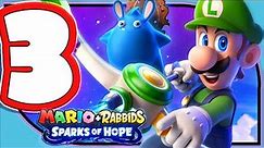 Mario + Rabbids Sparks of Hope Full Walkthrough Part 3 Come Rain or Shine! (Nintendo Switch)