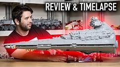 2019 LEGO Star Wars UCS Imperial Star Destroyer 75252 REVIEW (4K)