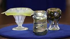 Appraisal: Tiffany Studios Vases & Crate | Antiques Roadshow